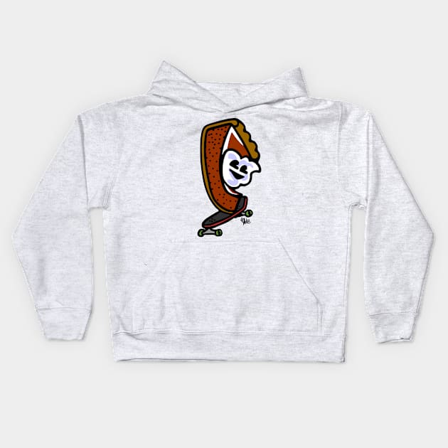 Pumpkin Pie is Awesome! Kids Hoodie by blakechamberlain